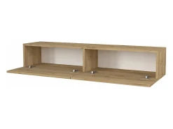 Suporte para TV 135 x 31 x 25 cm com efeito carvalho 03_0007865