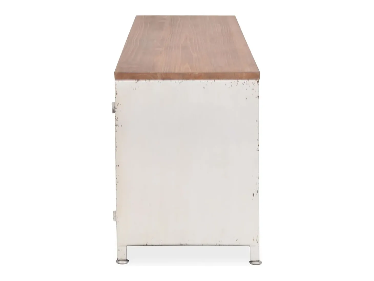 Suporte para TV aparador design prático unidade de TV branca de 120 cm 2502292