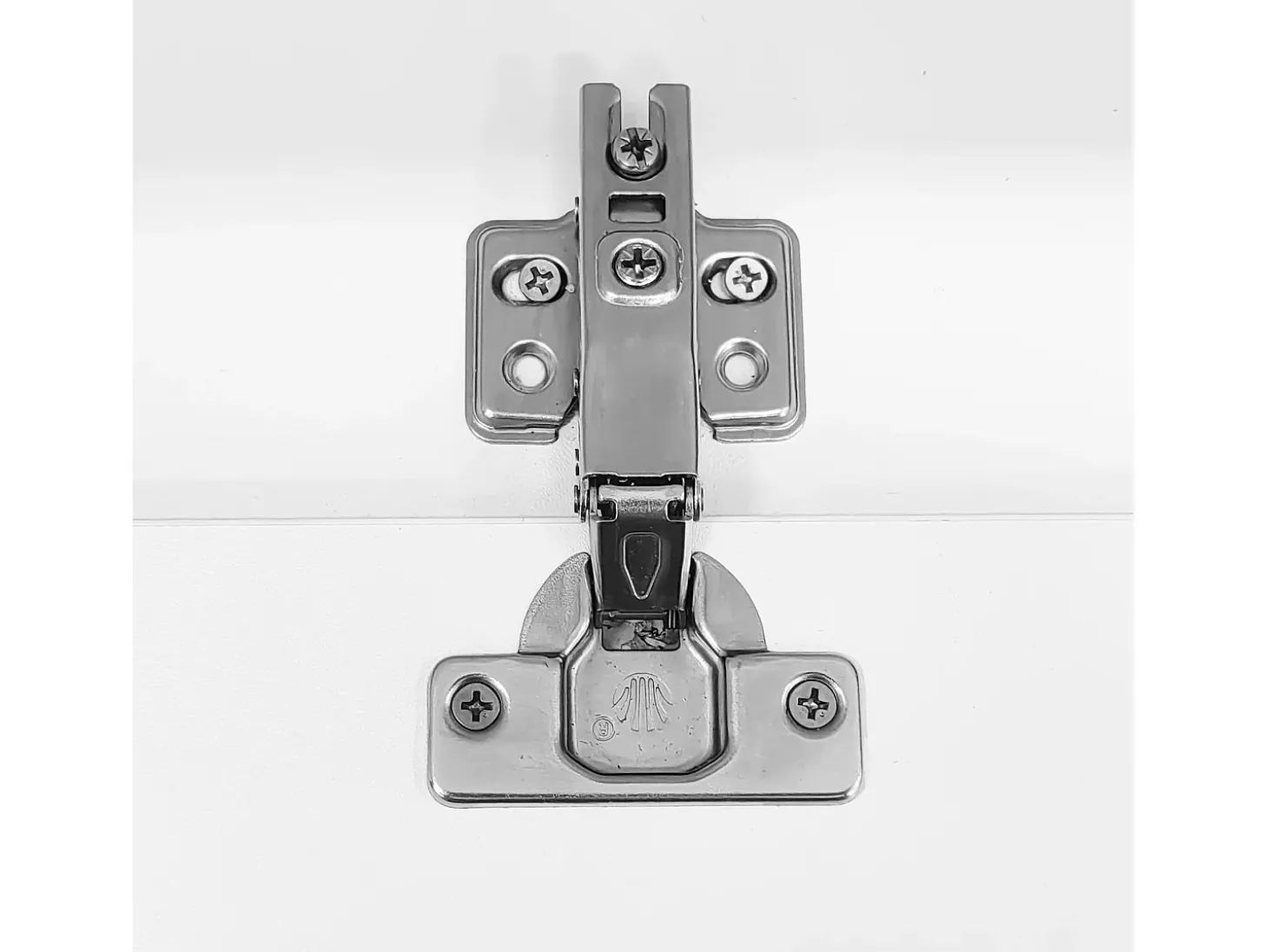 Suporte para TV Branco Brilhante - Suporte para TV com 2 portas e 3 compartimentos de arrumação abertos - prateleiras em vidro
