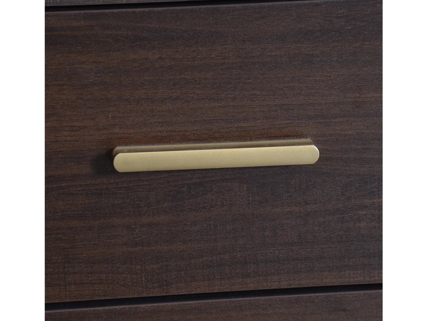 Suporte para TV com 2 portas e 2 gavetas - Suporte para TV com 2 espaços de arrumação abertos - Castanho - para sala de estar