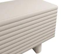 Suporte para TV com 2 portas, 180 cm, em MDF - Bege - LUDIMA