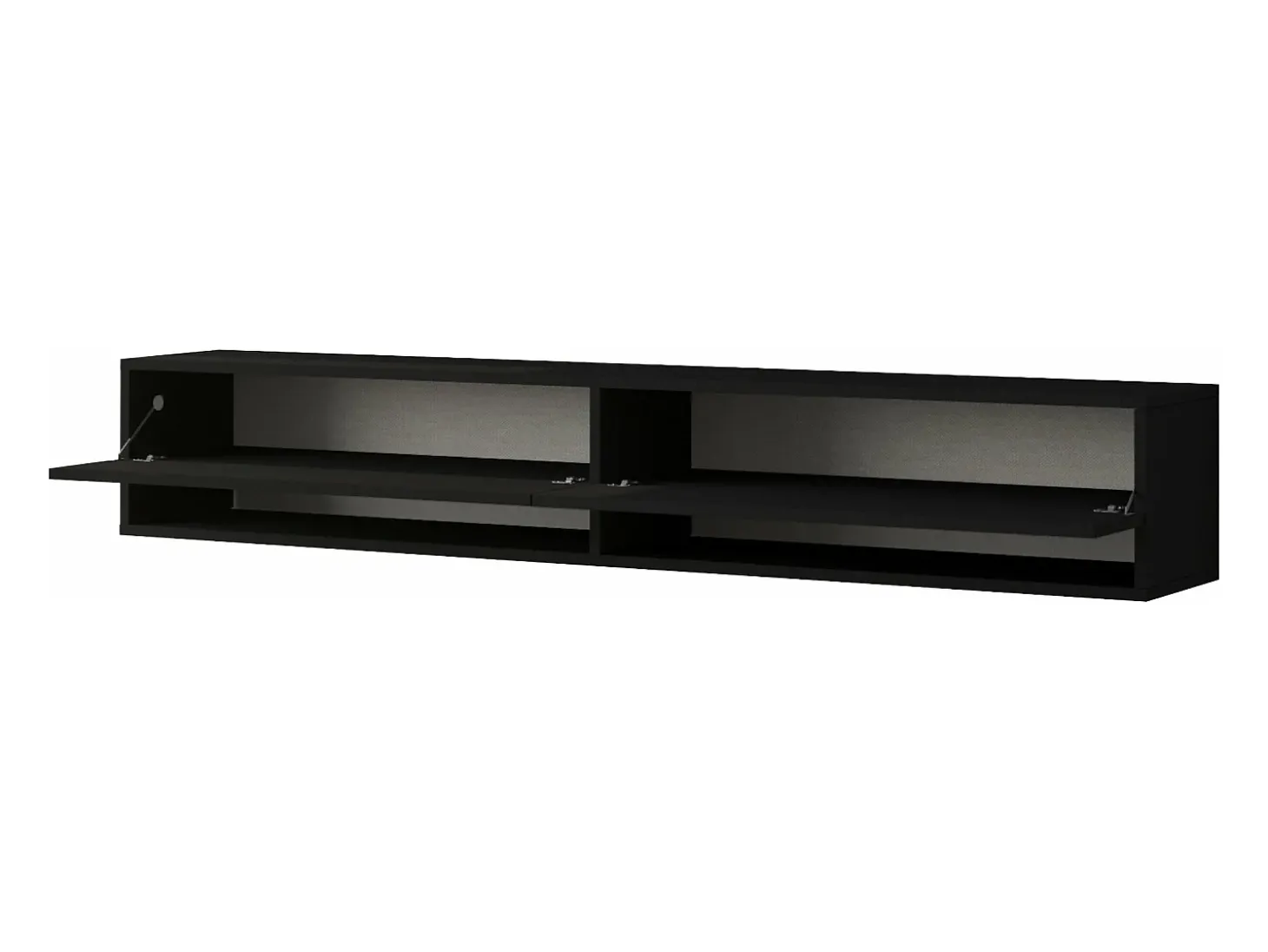 Suporte para TV com 2 portas 29,5 x 180 x 31,5 cm preto 03_0007777