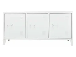 Suporte para TV com 3 portas 58 x 113 x 40 cm branco 03_0007764