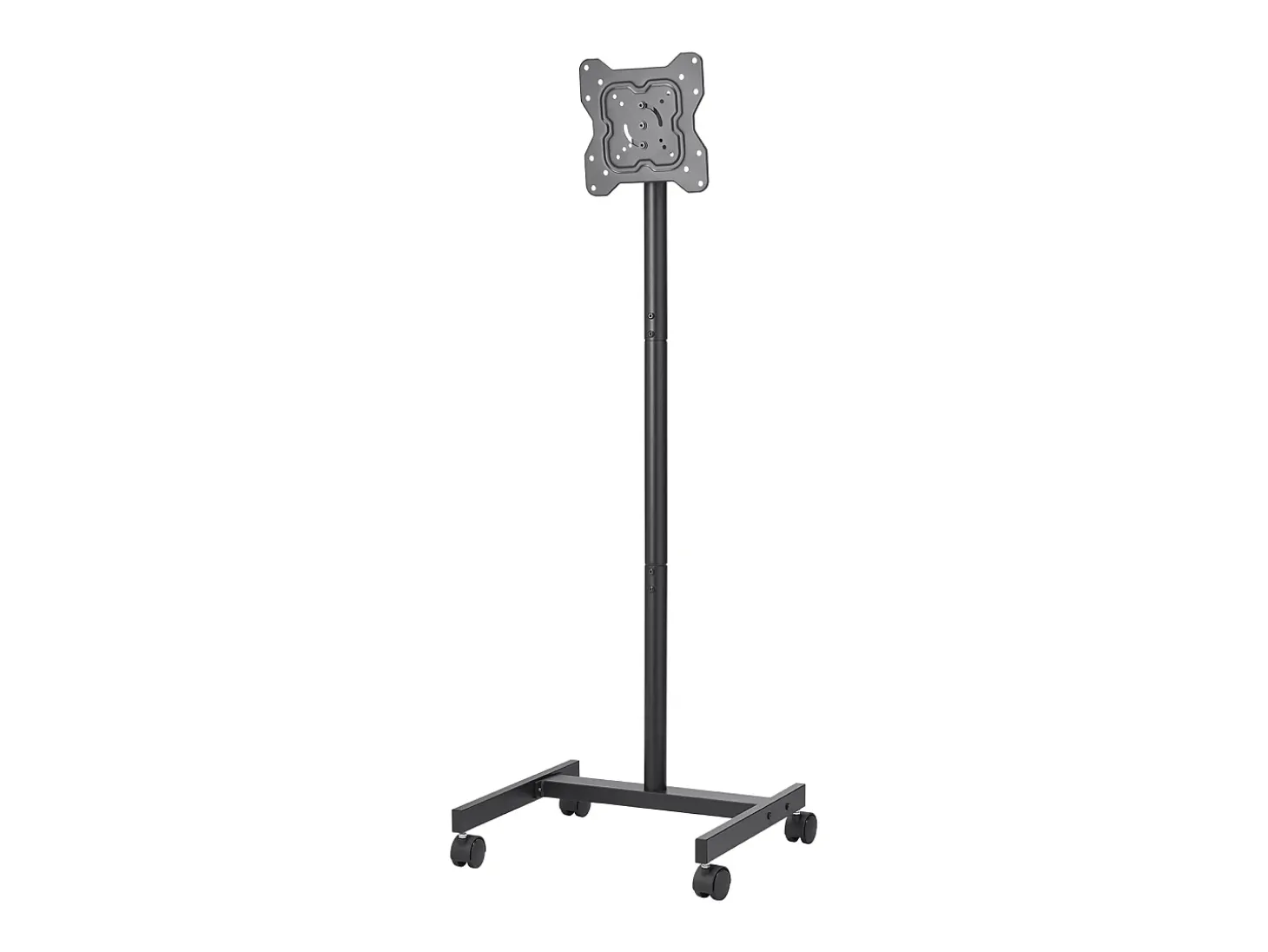 Suporte para TV com Rodas SucceBuy Carrinho Móvel para TV e Suporte para TV com Pé Portátil, Para Televisores/LED/LCD/OLED de 431,8 a 1397 mm, Até 20 kg