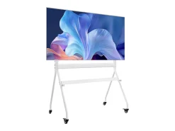 Suporte para TV com Rodas SucceBuy Carrinho Móvel para TV e Suporte Portátil com Pé, Para Televisores/LED/LCD/OLED de 889 a 2540 mm, Até 90 kg