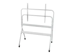 Suporte para TV com Rodas SucceBuy Carrinho Móvel para TV e Suporte Portátil com Pé, Para Televisores/LED/LCD/OLED de 889 a 2540 mm, Até 90 kg