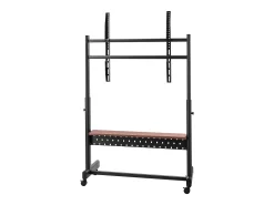 Suporte para TV com Rodas SucceBuy, para Televisores/LED/LCD/OLED (139,7-254 cm), Carrinho Portátil, Até 92,99 kg, VESA 80x60 cm, Sala de Estar/Escritório/Exterior