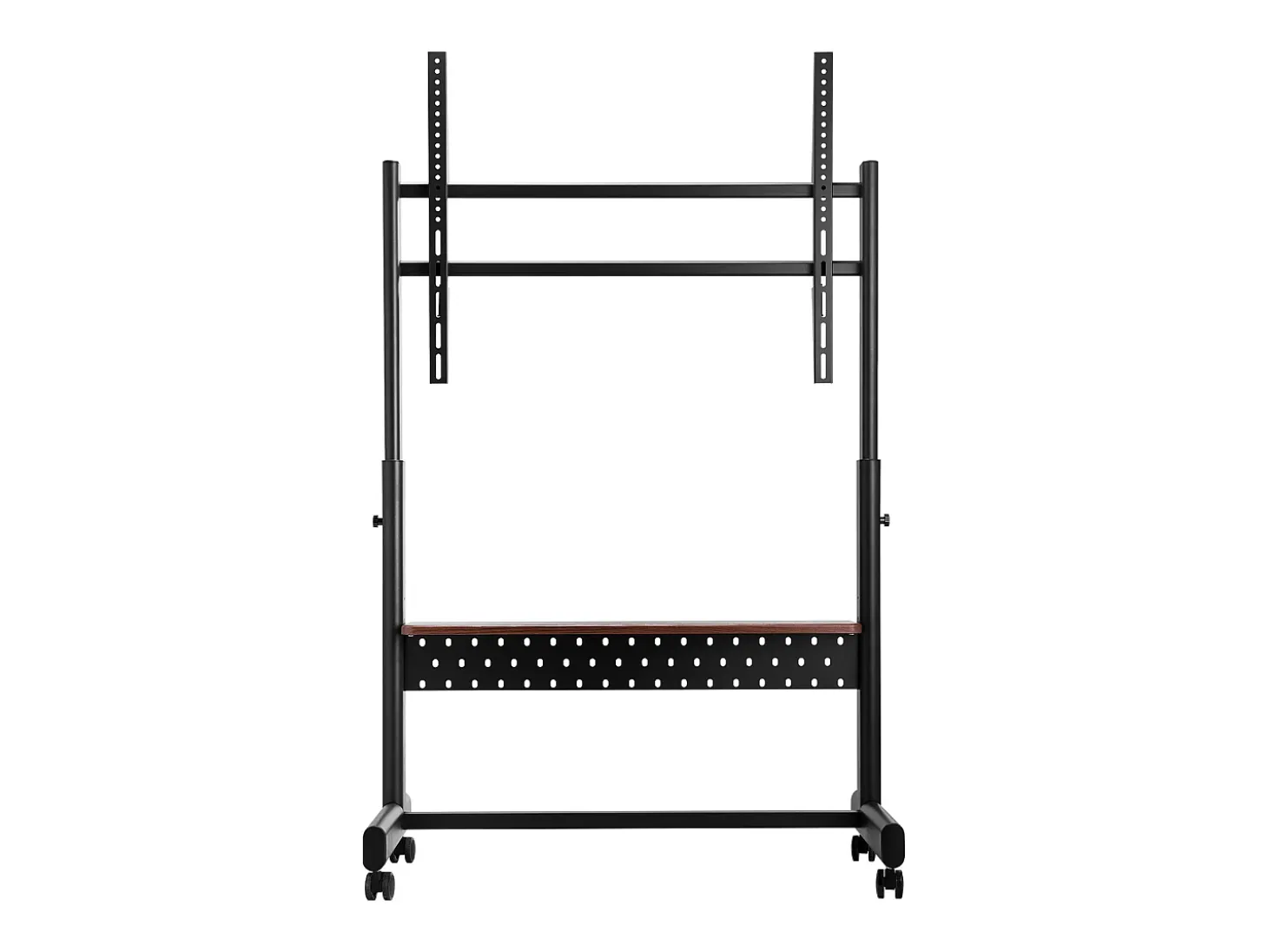 Suporte para TV com Rodas SucceBuy, para Televisores/LED/LCD/OLED (139,7-254 cm), Carrinho Portátil, Até 92,99 kg, VESA 80x60 cm, Sala de Estar/Escritório/Exterior