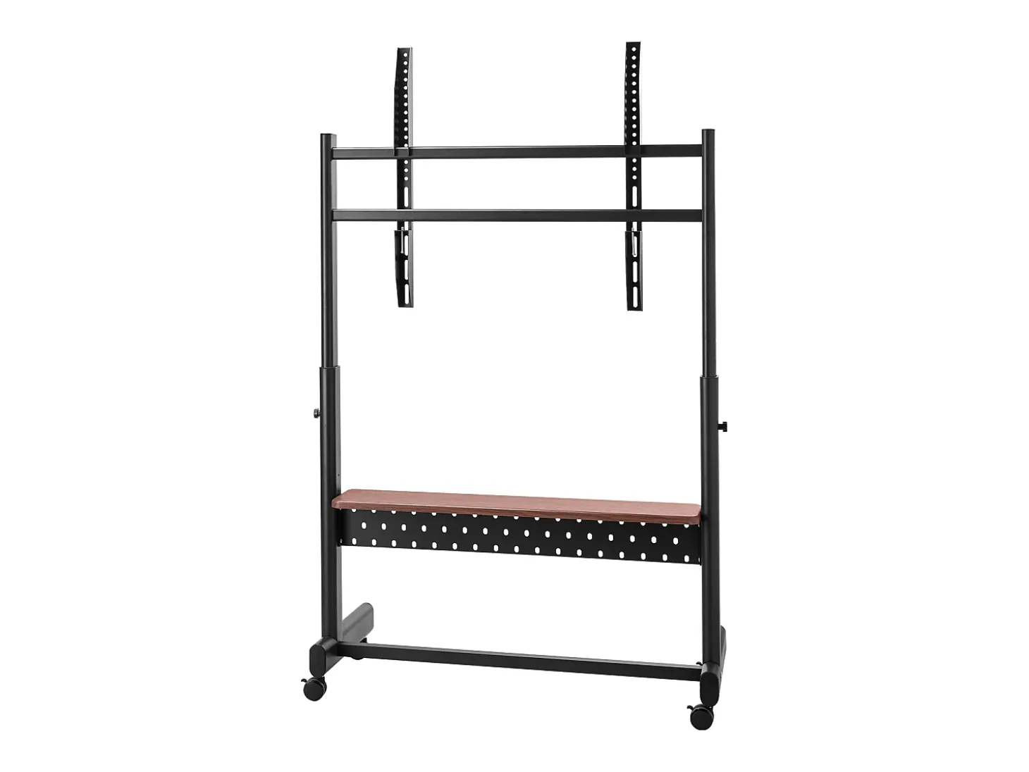 Suporte para TV com Rodas SucceBuy, para Televisores/LED/LCD/OLED (139,7-254 cm), Carrinho Portátil, Até 92,99 kg, VESA 80x60 cm, Sala de Estar/Escritório/Exterior