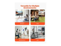 Suporte para TV com Tripé SucceBuy , Para Quarto, Estúdio, Sala de Estar, Compatible com Ecrãs Planos/Curvos de 1016-1651 mm, Capacidade de Carga 45 kg