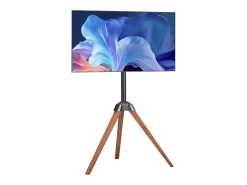 Suporte para TV com Tripé SucceBuy , Para Quarto, Estúdio, Sala de Estar, Compatible com Ecrãs Planos/Curvos de 1016-1651 mm, Capacidade de Carga 45 kg