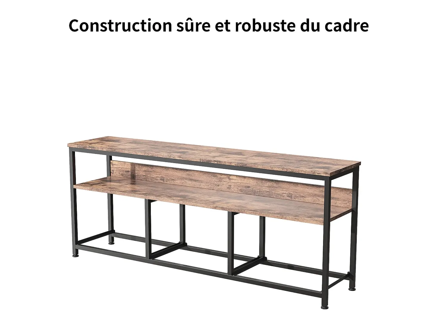 Suporte para TV de 108 x 30 x 57 cm, com iluminação LED e gavetas, com espaço de armazenamento, multicolorido.