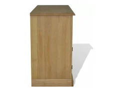 Suporte para TV/aparador design prático pinho mexicano linha Corona 80 cm 2502212