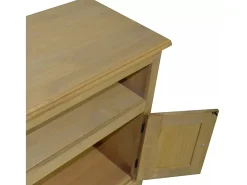 Suporte para TV/aparador design prático pinho mexicano linha Corona 80 cm 2502212