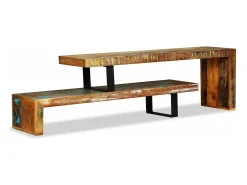Suporte para TV/aparador design prático madeira maciça reciclada 2502155