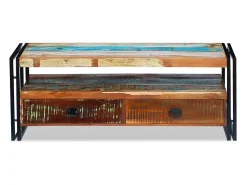 Suporte para TV/aparador design prático madeira maciça reciclada 2502154