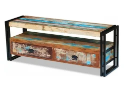 Suporte para TV/aparador design prático madeira maciça reciclada 2502154