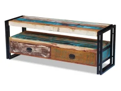 Suporte para TV/aparador design prático madeira maciça reciclada 2502154