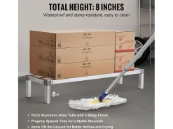 Suporte SucceBuy Rack de Cura de Alumínio Robusto 122 cm x 36 cm x 20 cm, Capacidade de Carga Excepcional de 454 kg - para Armazenamento e Secagem Seguros