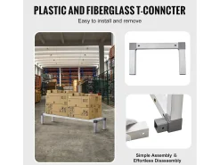 Suporte SucceBuy Rack de Cura de Alumínio Robusto 122 cm x 36 cm x 20 cm, Capacidade de Carga Excepcional de 454 kg - para Armazenamento e Secagem Seguros