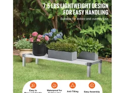 Suporte SucceBuy Rack de Cura de Alumínio Robusto 122 cm x 36 cm x 20 cm, Capacidade de Carga Excepcional de 454 kg - para Armazenamento e Secagem Seguros