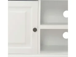 Suporte/Armário/Buffet de TV de Madeira Branca de 90cm (2502118)