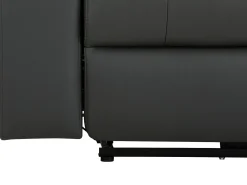 Tanaro | Sofá Chaise Lounge 3 Lugares Direito com Função Eléctrica em PU Cinza