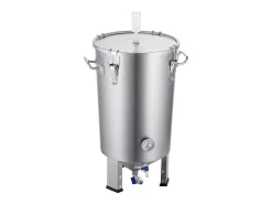 Tanque de Fermentação, SucceBuy Kit de Tanque de Fermentação Doméstica de Aço Inoxidável de 30 L com Fermentador de Cerveja