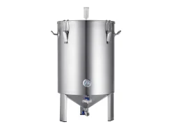 Tanque de Fermentação, SucceBuy Kit de Tanque de Fermentação Caseira de Aço Inoxidável de 60 L com Fermentador de Cerveja