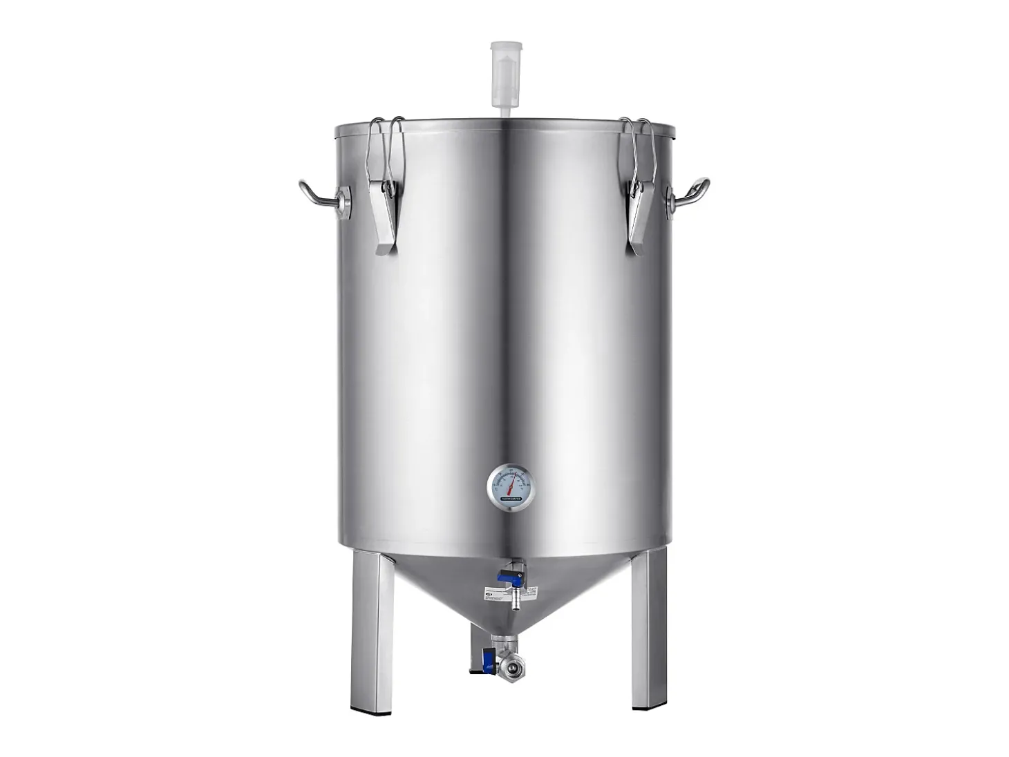 Tanque de Fermentação, SucceBuy Kit de Tanque de Fermentação Caseira de Aço Inoxidável de 60 L com Fermentador de Cerveja