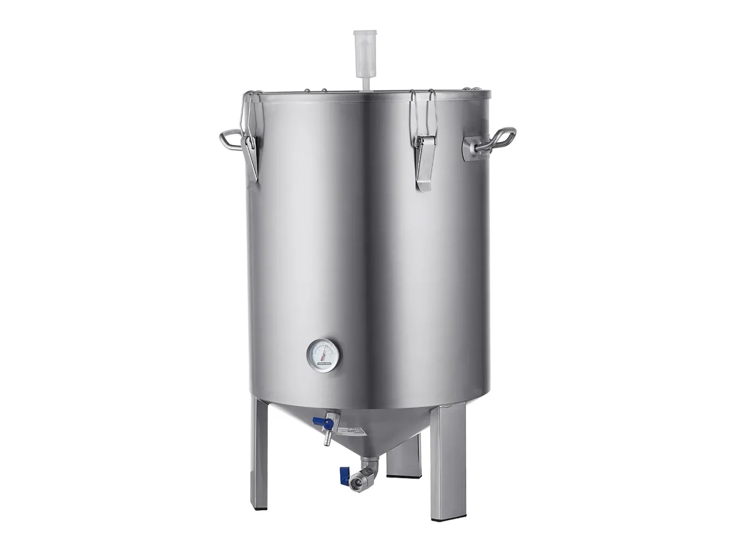 Tanque de Fermentação, SucceBuy Kit de Tanque de Fermentação Caseira de Aço Inoxidável de 60 L com Fermentador de Cerveja