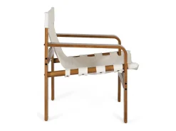 Tecido contemporâneo em algodão com estampa bege.