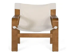 Tecido contemporâneo em algodão com estampa bege.