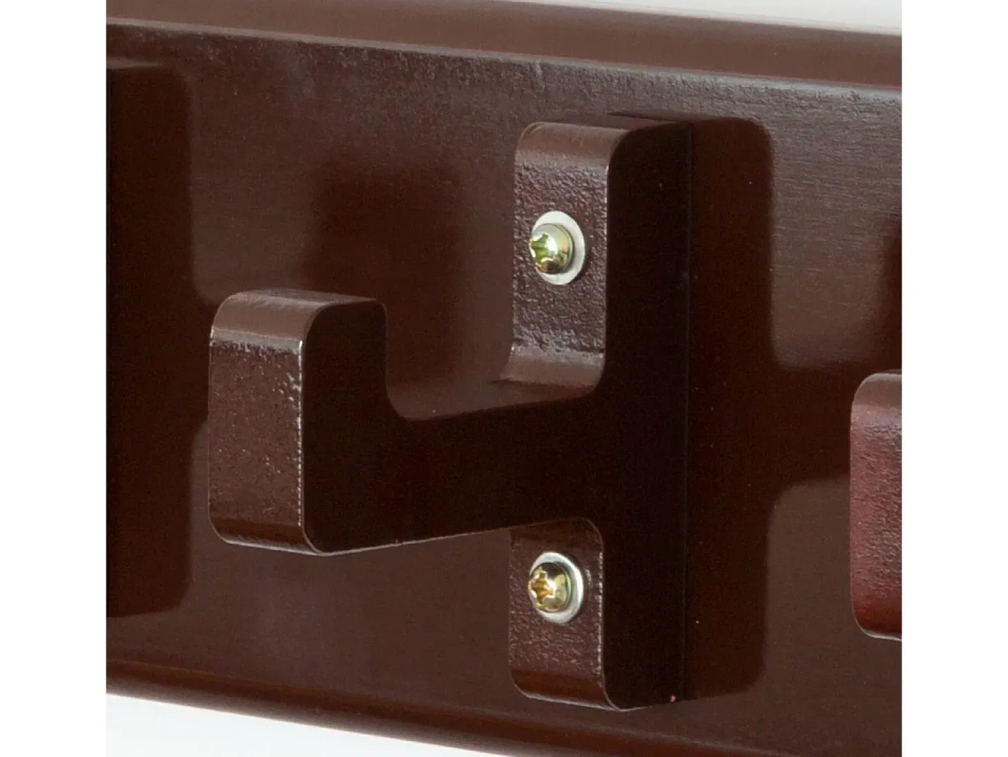 Teclado 10x40x13 cm castanho