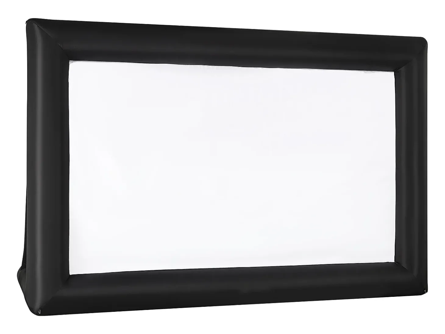 Tela de Projeção Inflável SucceBuy, Fabricada em Material 600D Durável, Incluindo Saco de Armazenamento Portátil, Formato 16:9, 409 x 160 x 272 cm