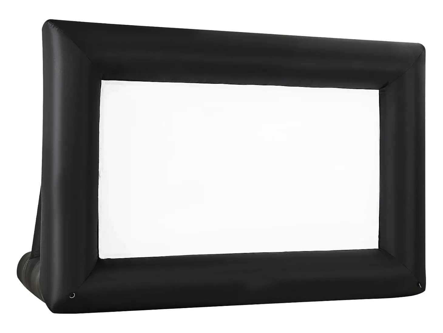 Tela de Projeção Inflável SucceBuy, Material 600D, Portátil com Saco de Armazenamento, Formato 16:9, Ideal para Home Cinema, 378 x 160 x 317 cm
