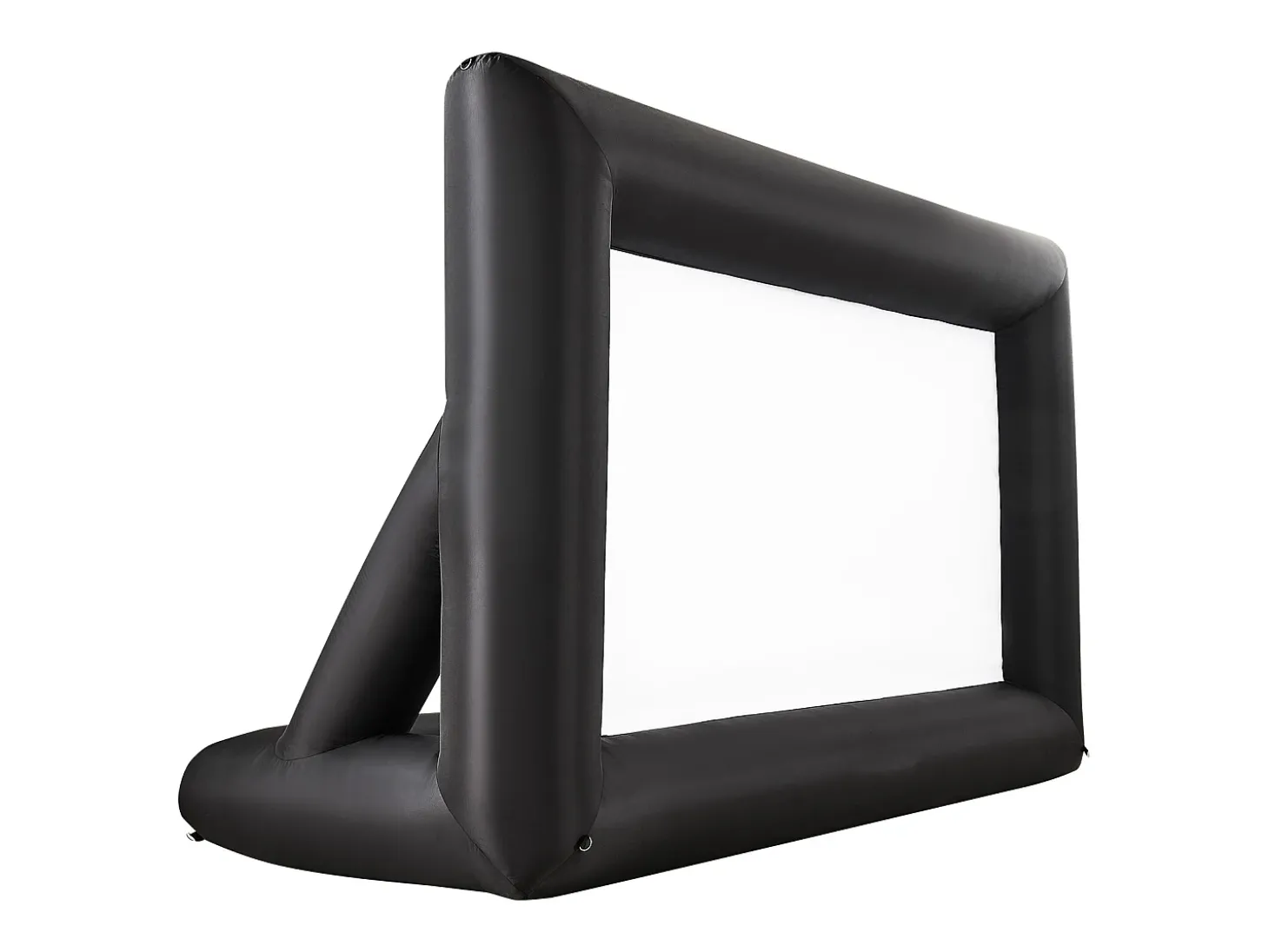 Tela de Projeção Inflável SucceBuy, Material 600D, Portátil com Saco de Armazenamento, Formato 16:9, Ideal para Home Cinema, 378 x 160 x 317 cm