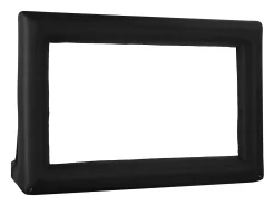 Tela de Projeção Inflável SucceBuy, Fabricada em Material 600D Durável, Incluindo Saco de Armazenamento Portátil, Formato 16:9, 409 x 160 x 272 cm
