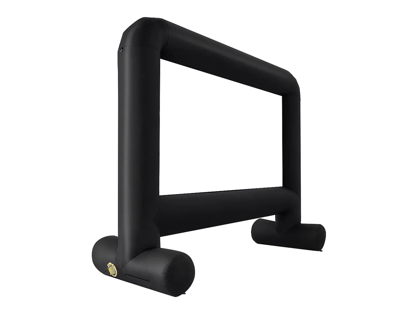 Tela de Projeção Inflável SucceBuy, Material 600D, Portátil com Saco de Armazenamento, Formato 16:9, Ideal para Home Cinema, 354 x 130 x 290 cm