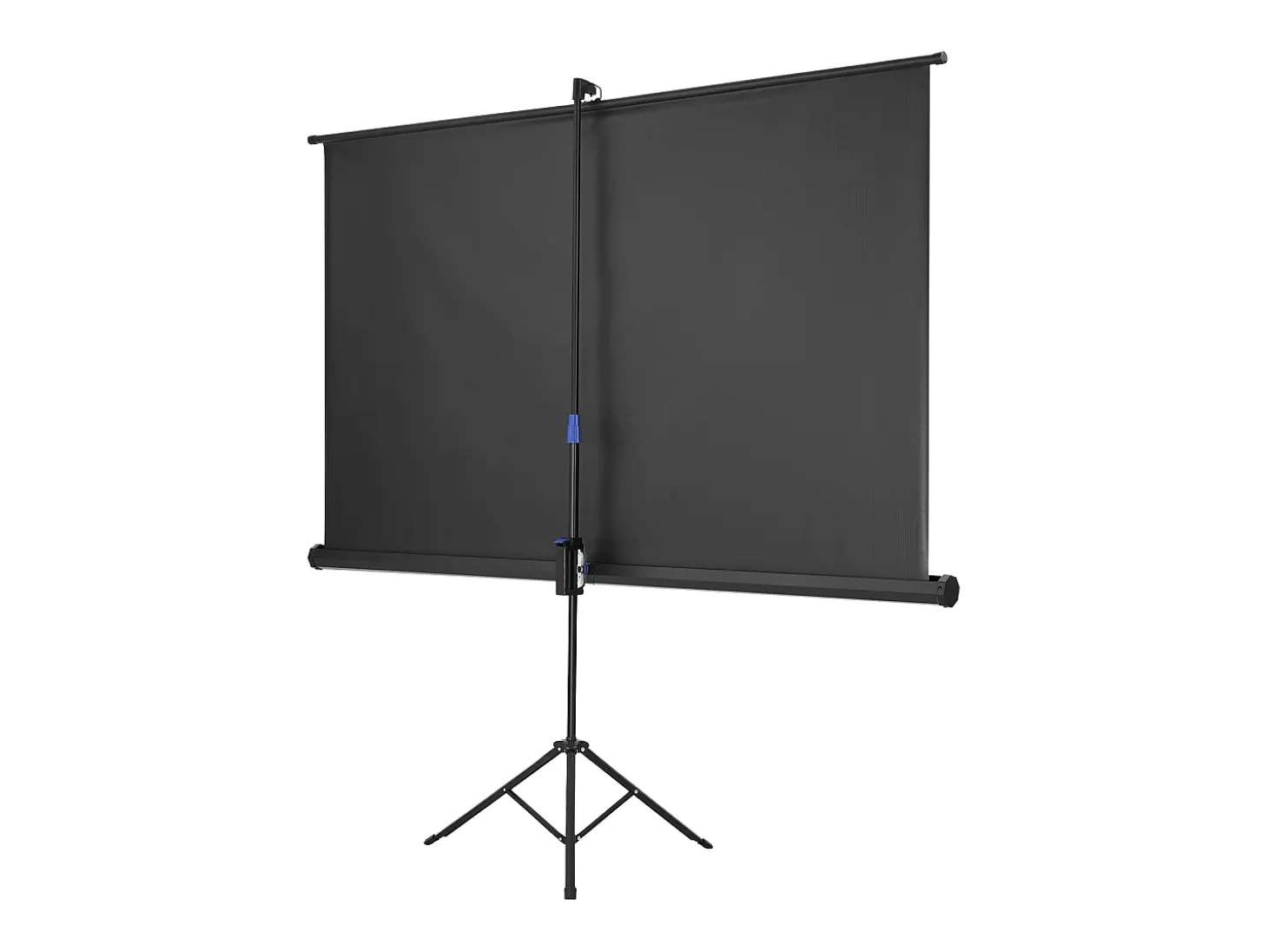Tela de Projeção SucceBuy com Tripé de 213,4 cm, Lona de Projeção Portátil e Amassável, Grande Ângulo de Visão 160°, 16:9 4K HD, com Bolsa