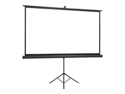 Tela de Projeção SucceBuy com Tripé de 213,4 cm, Lona de Projeção Portátil e Amassável, Grande Ângulo de Visão 160°, 16:9 4K HD, com Bolsa