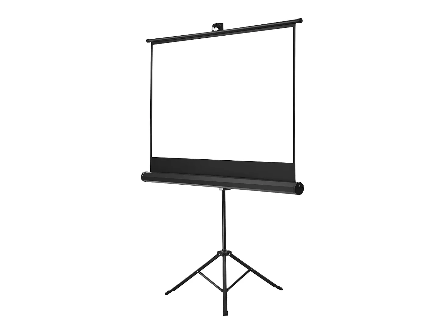 Tela de Projeção SucceBuy com Tripé de 152,4 cm, Lona de Projeção Portátil e Amassável, Grande Ângulo de Visão 160°, 16:9 4K HD