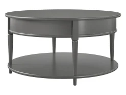 Tinto | Mesa de centro 90 cm em mármore / aço