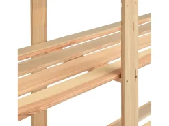 Unidade arrumação 5 prateleiras 170x38x170 cm pinho 500 kg PT643597