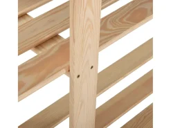 Unidade arrumação 5 prateleiras 170x28,5x170 cm pinho maciço PT293257