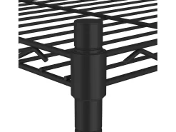 Unidade de 5 prateleiras 90x35x180 cm 250 kg preto PT903125