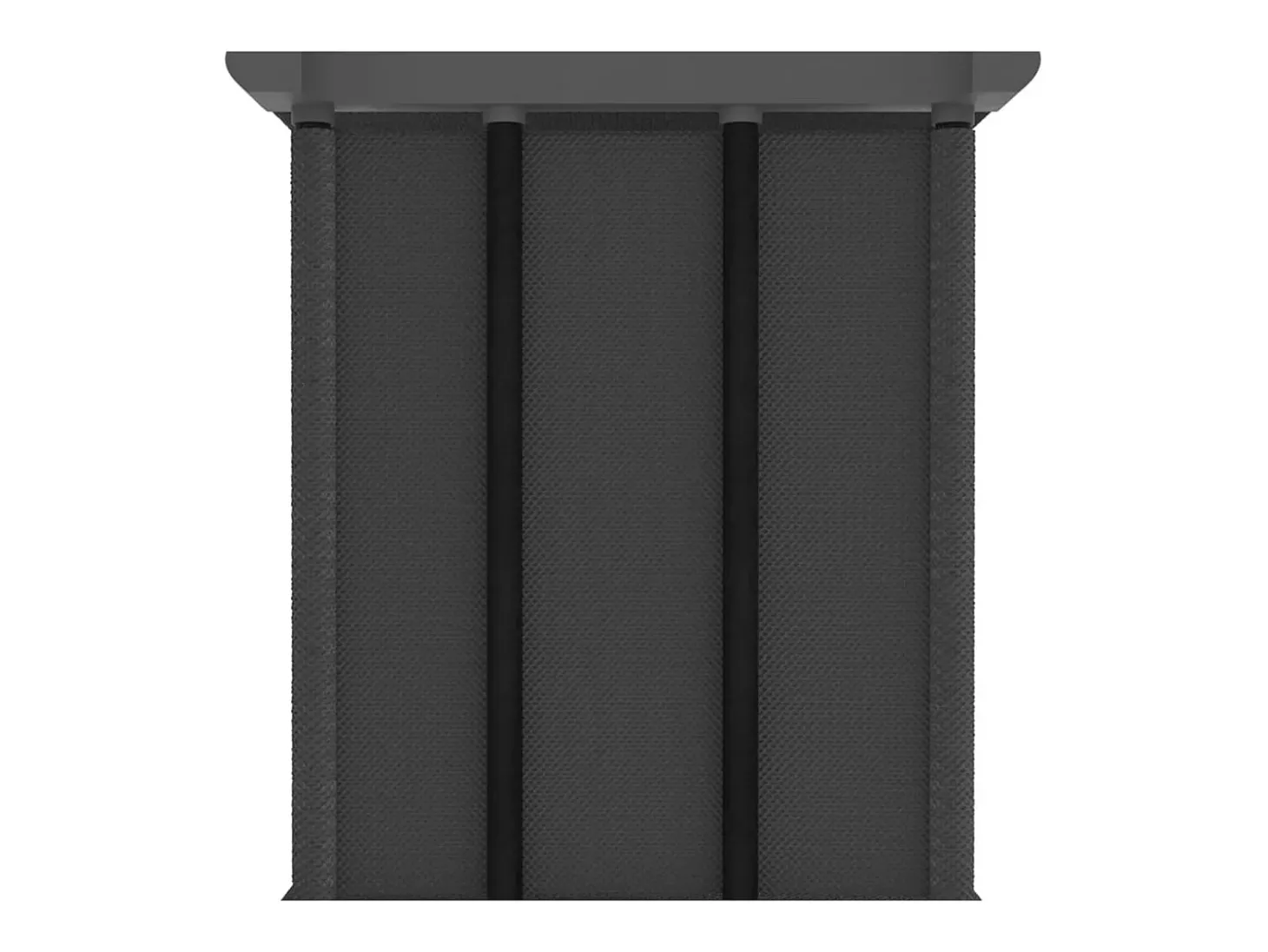 Unidade de prateleiras 12 cubos 103x30x141 cm tecido cinzento PT202764
