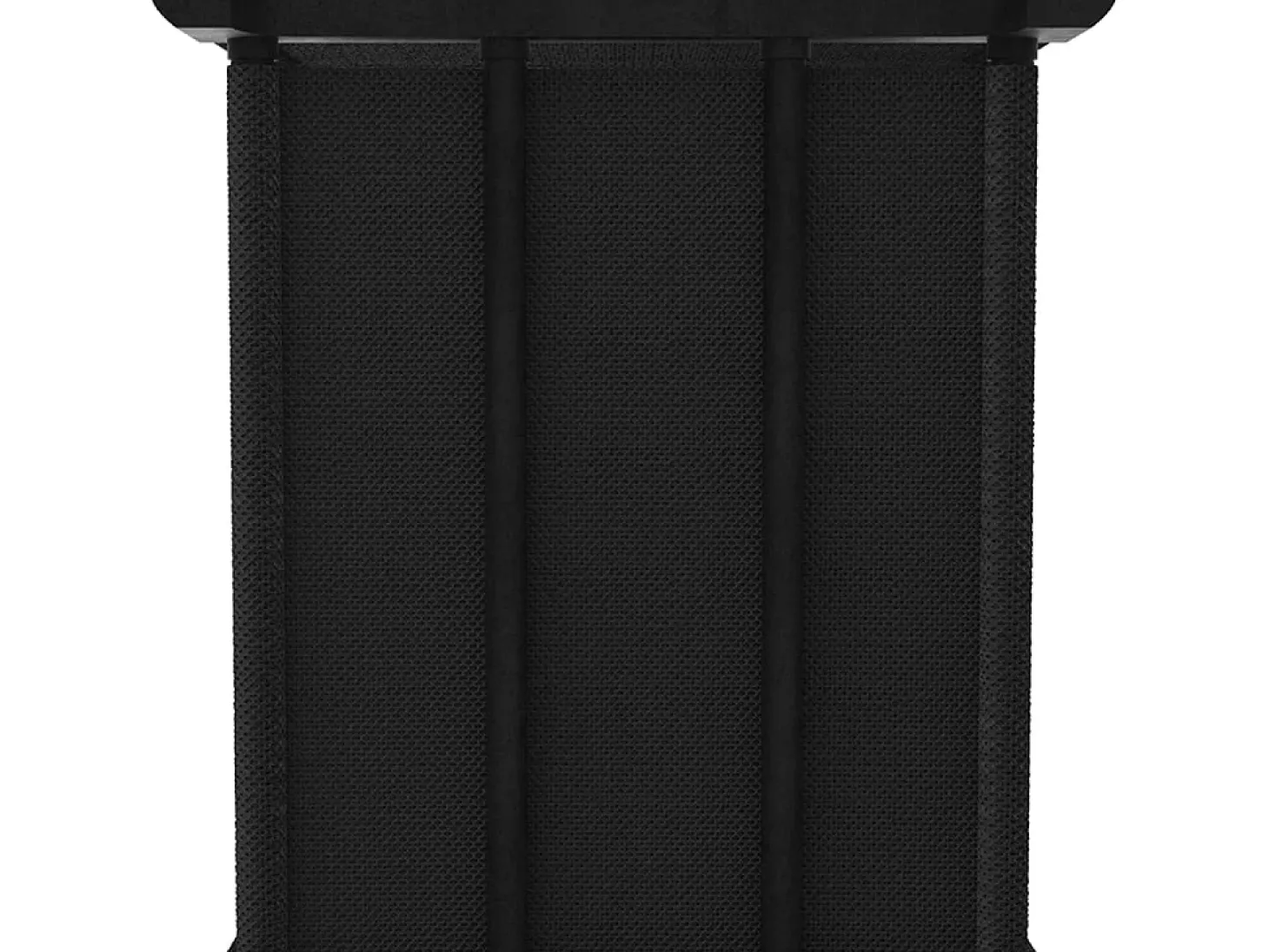 Unidade de prateleiras 15 cubos 103x30x175,5 cm tecido preto PT227098