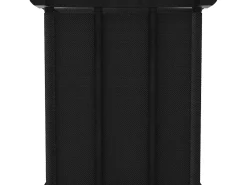 Unidade de prateleiras 12 cubos 103x30x141 cm tecido preto PT395269