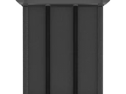 Unidade prateleira 5 cubos c/ caixas 103x30x72,5cm tecido cinza PT532094